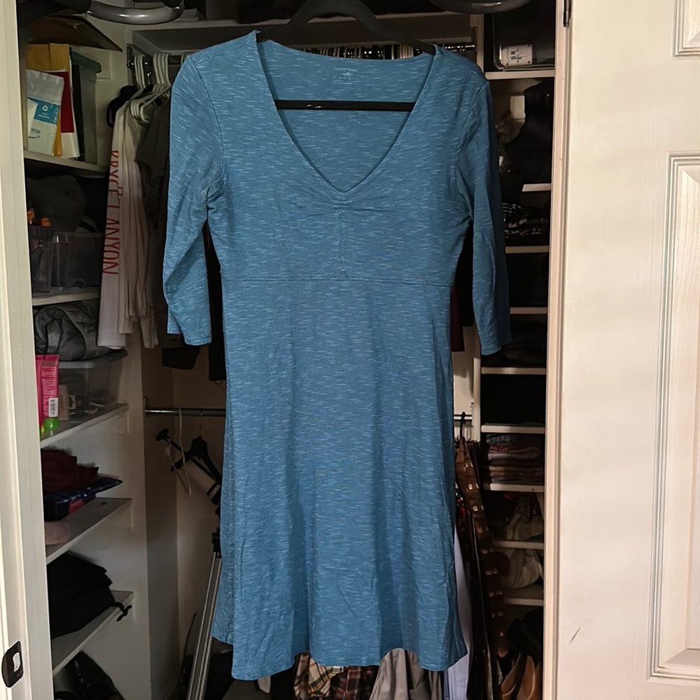 Rosalinda dress - dark teal/blue